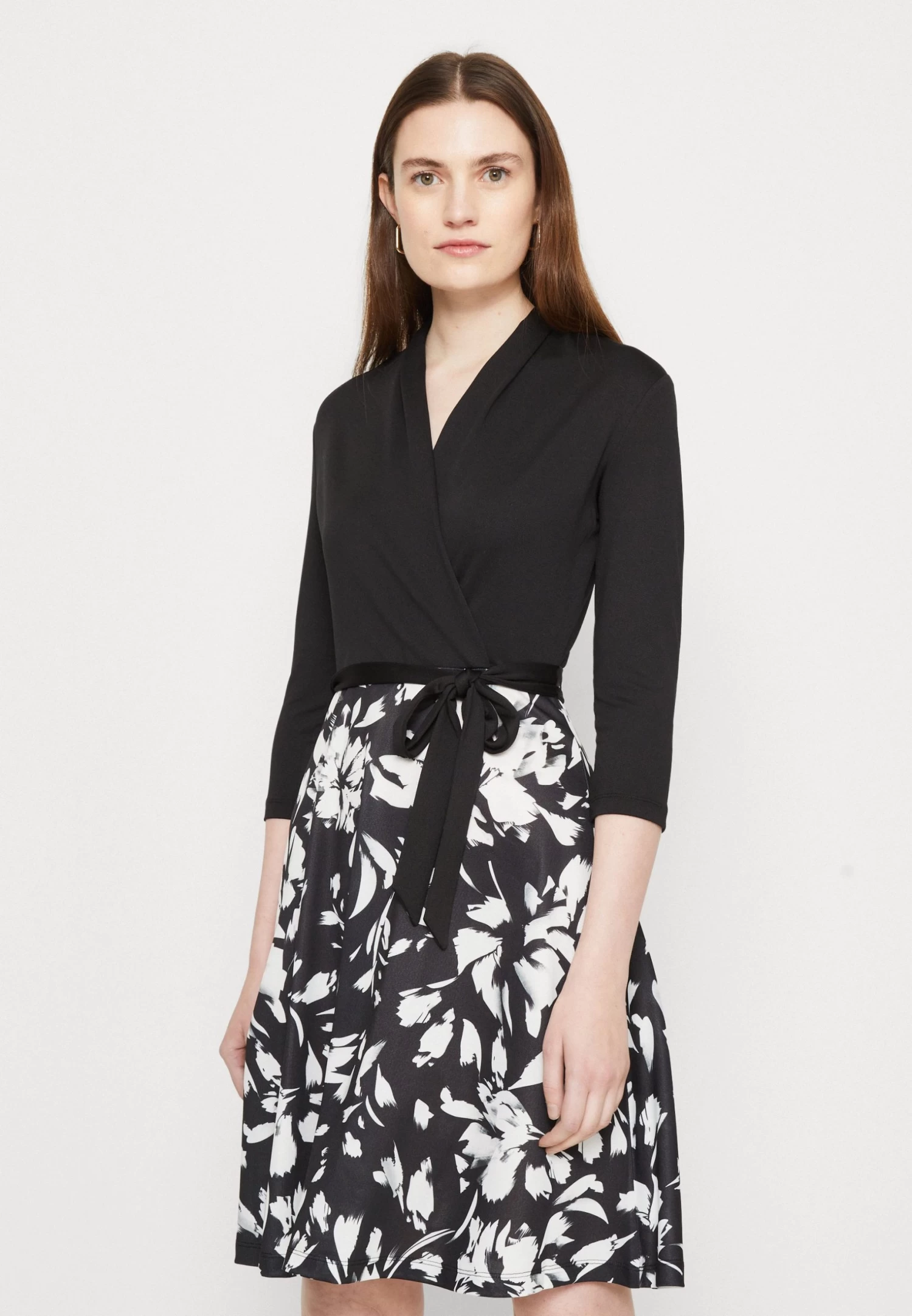 Anna Field Jerseyjurk - Black/White 3 Anna Field Jerseyjurk - Black/White