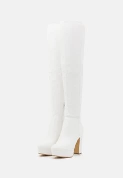 Anna Field Overknee Laarzen - White 10 Anna Field Overknee Laarzen - White -Anna Field Winkel 0787991cf3de4493bae540771d91993c