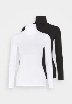 Anna Field 2 Pack - Longsleeve - Black/White -Anna Field Winkel 0fcff950906943e8a3b550c9d4c8162c