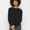 Anna Field Basic CleanCrew Neck Sweatshirt- Sweater - Black -Anna Field Winkel 123aa54c262440c7b31f789147f33833