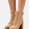 Anna Field Leather - Veterboots - Beige -Anna Field Winkel 15dddc56386e4f3282bc12dfa9e3f33d