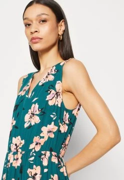 Anna Field Maxi-Jurk - Dark Green/Pink -Anna Field Winkel 19d6a6683b604f7b8cc76e9d02f6e639