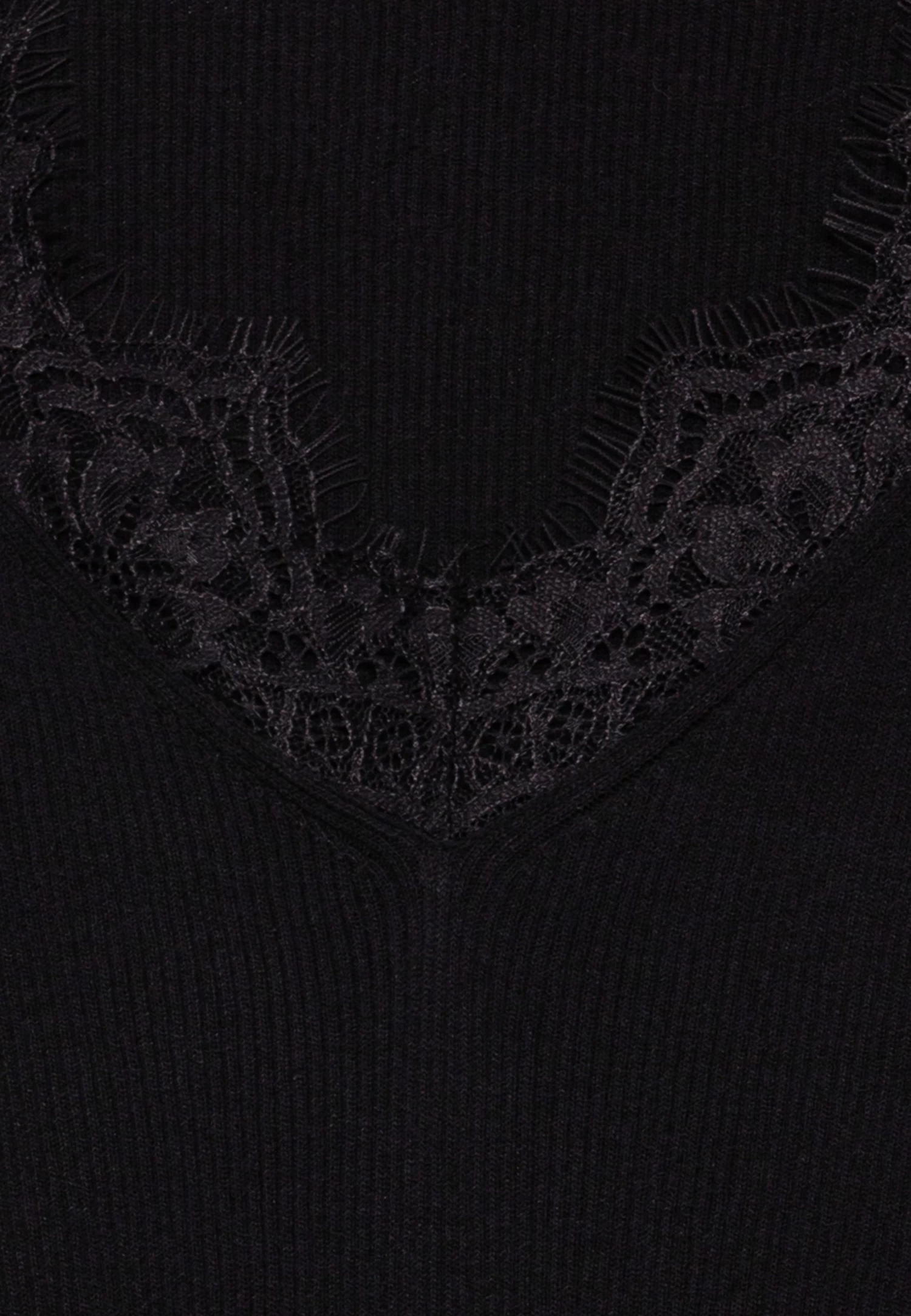 Anna Field Lace - Trui - Black 5 Anna Field Lace - Trui - Black - Afbeelding 3