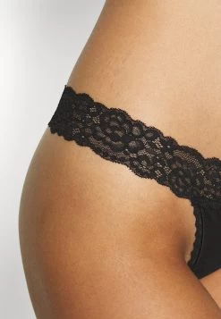 Anna Field 10Pp Cotton And Lace Thong - String - Black -Anna Field Winkel 1e3643c56d2f40289953e14d52bb3ace