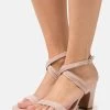 Anna Field Leather- Sandalen Met Hoge Hak - Rose Gold-Coloured -Anna Field Winkel 26a91fdfe178493eb4752c7148c79d21