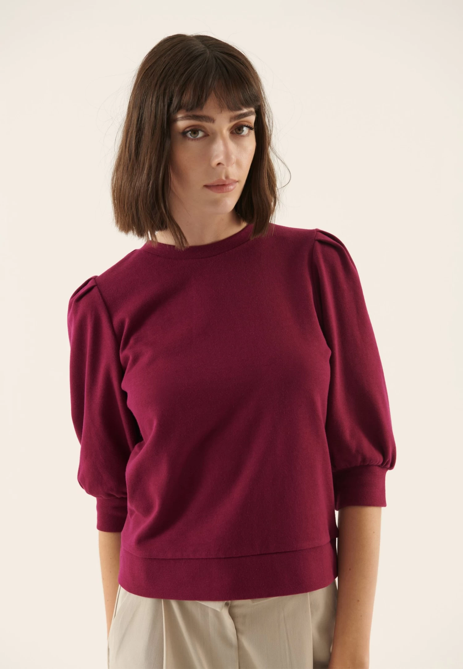 Anna Field Sweater - Berry 3 Anna Field Sweater - Berry