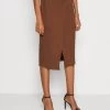 Anna Field Wikkelrok - Dark Brown 1 Anna Field Wikkelrok - Dark Brown -Anna Field Winkel 49e843d14e844d7b9000093072133d51