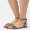 Anna Field Leather - Sandalen - Khaki -Anna Field Winkel 4b9fe92e8f9e4660af1bb02bfd4a570c