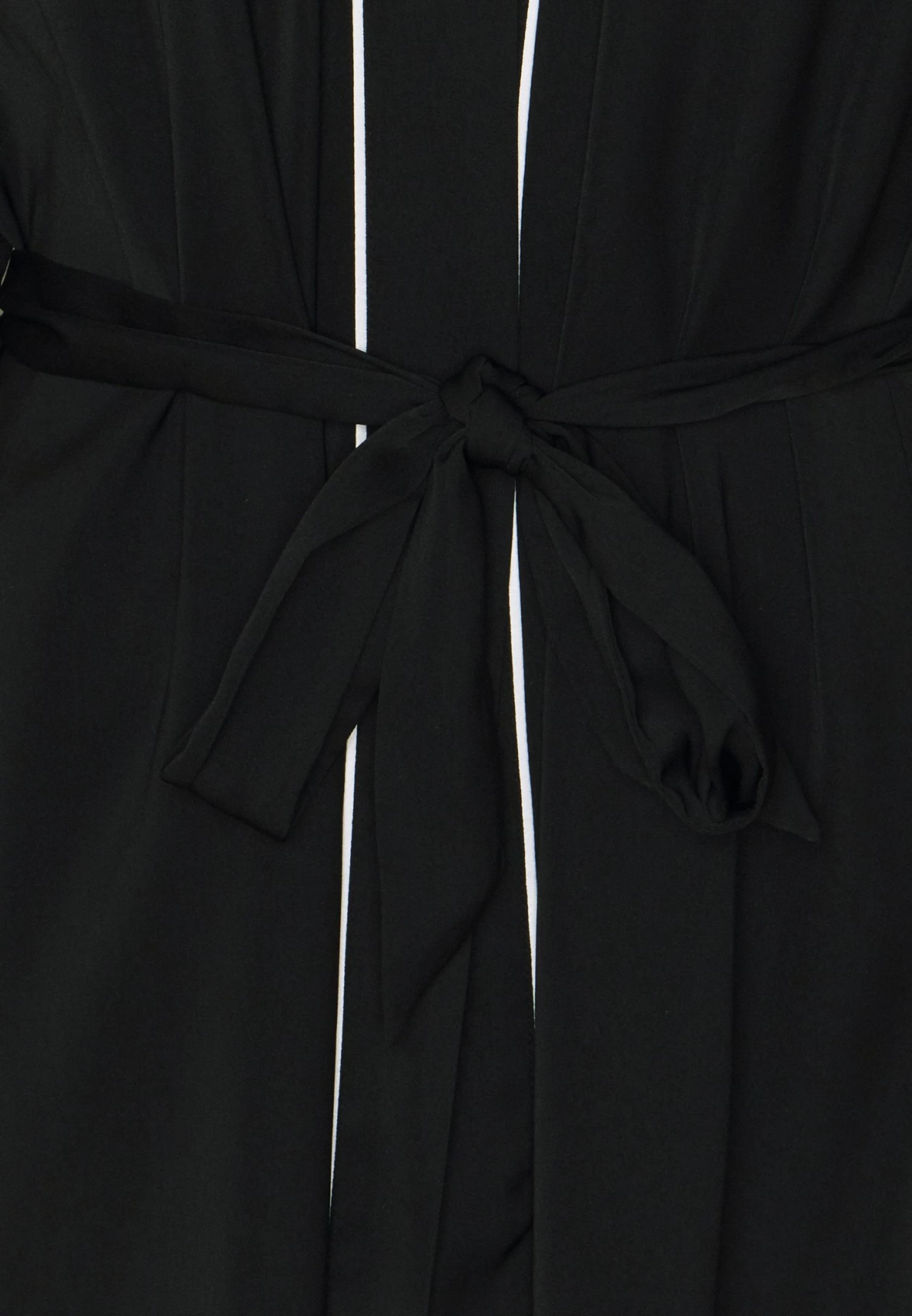 Anna Field Amanda Satin Dressing Gown - Badjas - Black 8 Anna Field Amanda Satin Dressing Gown - Badjas - Black - Afbeelding 6
