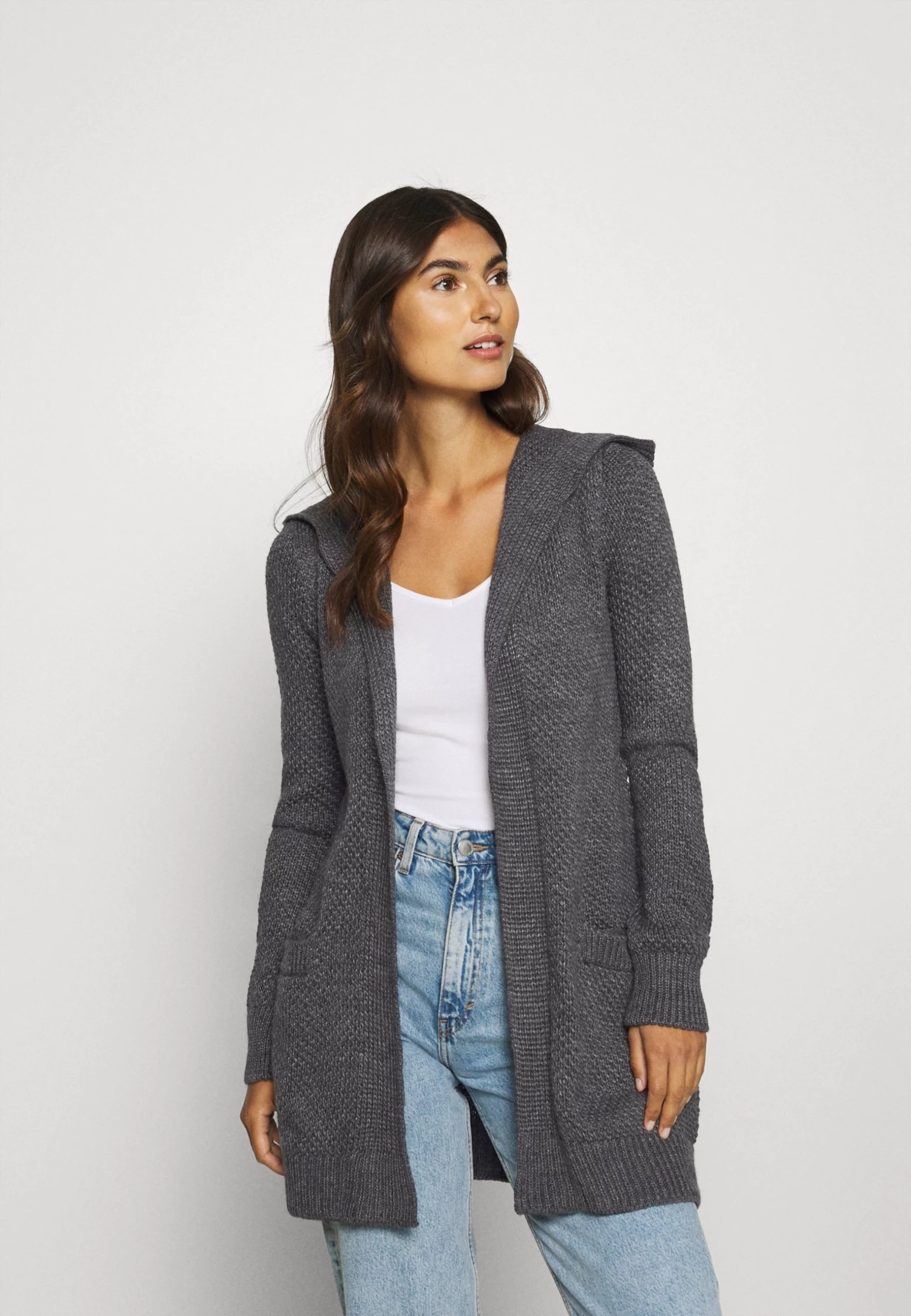 Anna Field Vest - Dark Grey Melange 3 Anna Field Vest - Dark Grey Melange