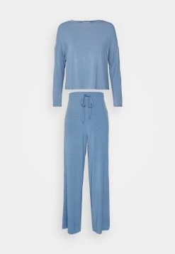 Anna Field Wide Leg - Pyjama - Blue -Anna Field Winkel 73662d12d3de4a2d8216175c6b3ae005