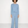 Anna Field Wide Leg - Pyjama - Blue -Anna Field Winkel 7a75ca5a6e6041568a9ddb6d4ed9b912
