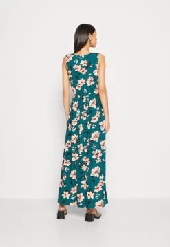 Anna Field Maxi-Jurk - Dark Green/Pink -Anna Field Winkel 7b080599932547a6a1682be4c8d1bc9b