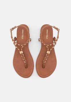 Anna Field Teensandalen - Cognac/Gold -Anna Field Winkel 7c596d3d4dd6464c819a2b72b8deb71f