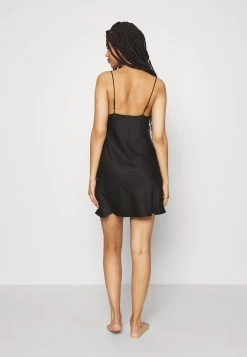 Anna Field Simple Satin Nightie - Nachtjapon - Black 9 Anna Field Simple Satin Nightie - Nachtjapon - Black -Anna Field Winkel 7d85babe3d6740eaa999df755abd1162