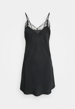 Anna Field Hammered Satin Nightie - Nachtjapon - Black -Anna Field Winkel 96391f4f5e8c4b0db1d0502a1a70899f