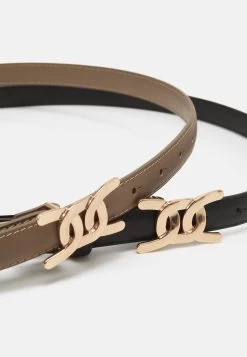 Anna Field 2Pack - Riem - Black/ Taupe -Anna Field Winkel 9a0dbb8074e74c0199129fcca59b74a5