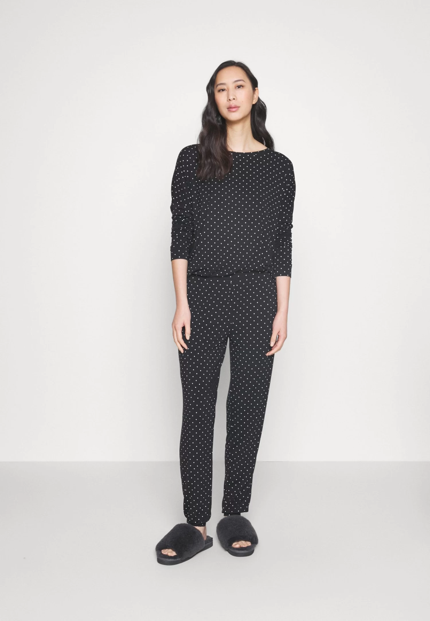 Anna Field Pyjama - Black/White 4 Anna Field Pyjama - Black/White - Afbeelding 2