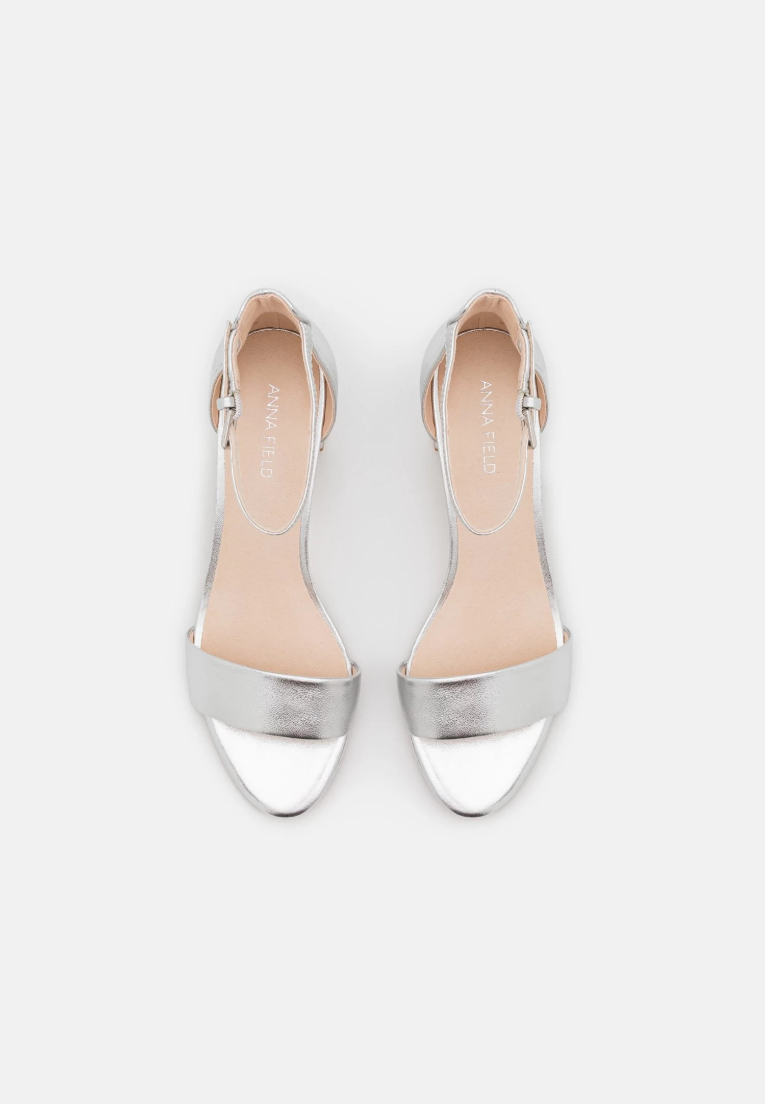 Anna Field Leather - Sandalen - Silver 8 Anna Field Leather - Sandalen - Silver - Afbeelding 6