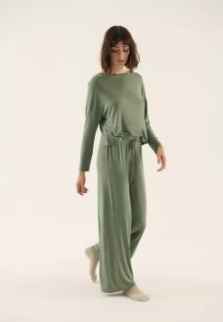 Anna Field Wide Leg - Pyjama - Khaki -Anna Field Winkel b0582ddda7cb423eabcd79a9b5e373dc
