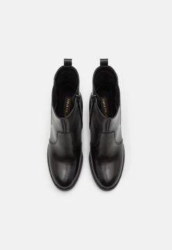 Leather- Enkellaarsjes Met Hoge Hak - Black 13 Leather- Enkellaarsjes Met Hoge Hak - Black -Anna Field Winkel b1903eae4a1a4e83be7f36b2465f02f2