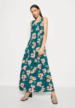 Anna Field Maxi-Jurk - Dark Green/Pink -Anna Field Winkel baa227ce9a894cf9a0af24e94c9b805b