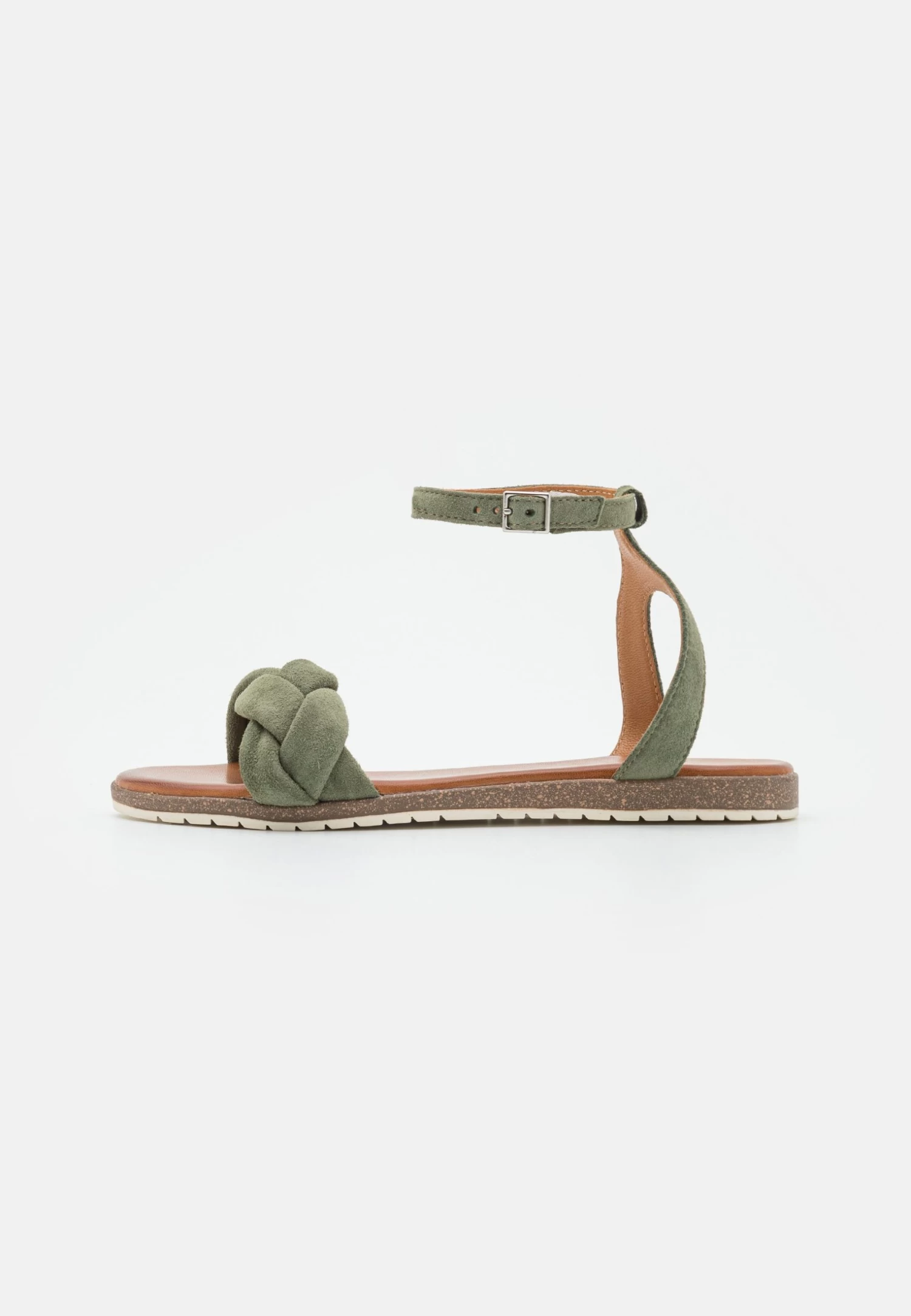 Anna Field Leather - Sandalen - Khaki 4 Anna Field Leather - Sandalen - Khaki - Afbeelding 2