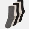 Anna Field 5 Pack - Sokken - Beige/Black/Grey -Anna Field Winkel dea7449edcb441f7b7474480476e34b4