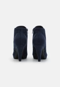 Anna Field Enkellaarsjes Met Hoge Hak - Dark Blue -Anna Field Winkel e417d78747ba4756b0de336622f9ea33