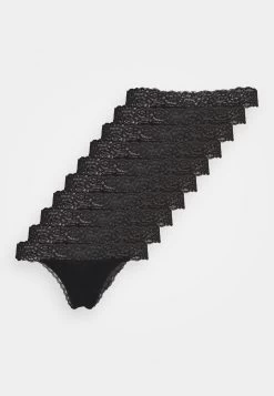 Anna Field 10Pp Cotton And Lace Thong - String - Black -Anna Field Winkel ed6c1c5652854371aba3d0f352b6d834