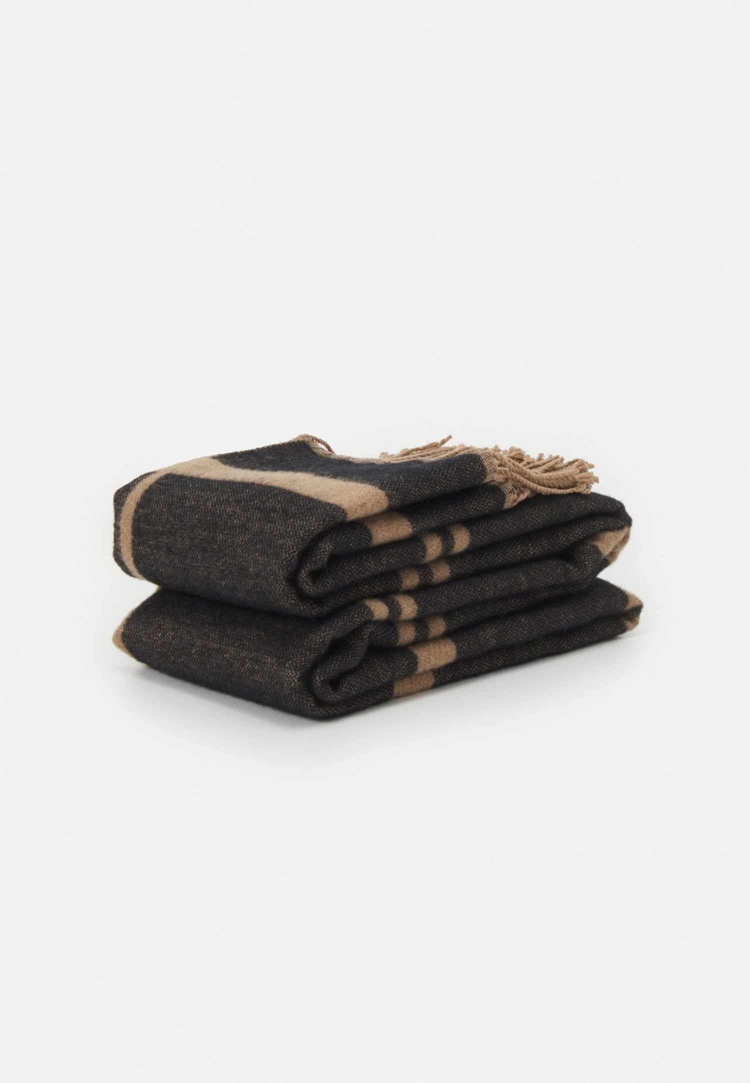 Anna Field Sjaal - Camel/Black 3 Anna Field Sjaal - Camel/Black - Afbeelding 2