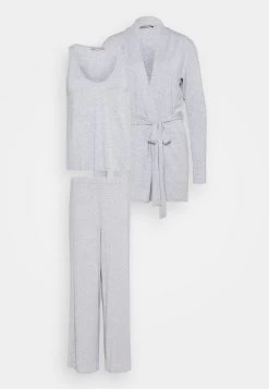 Anna Field 3 Piece Jersey- Pyjama - Mottled Light Grey -Anna Field Winkel f2dd0cd2d06b4d34bbaf81015ee5a71c